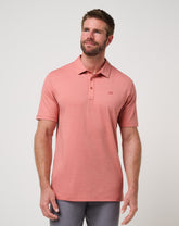 TravisMathew | The Heater Polo - Dusty Rose
