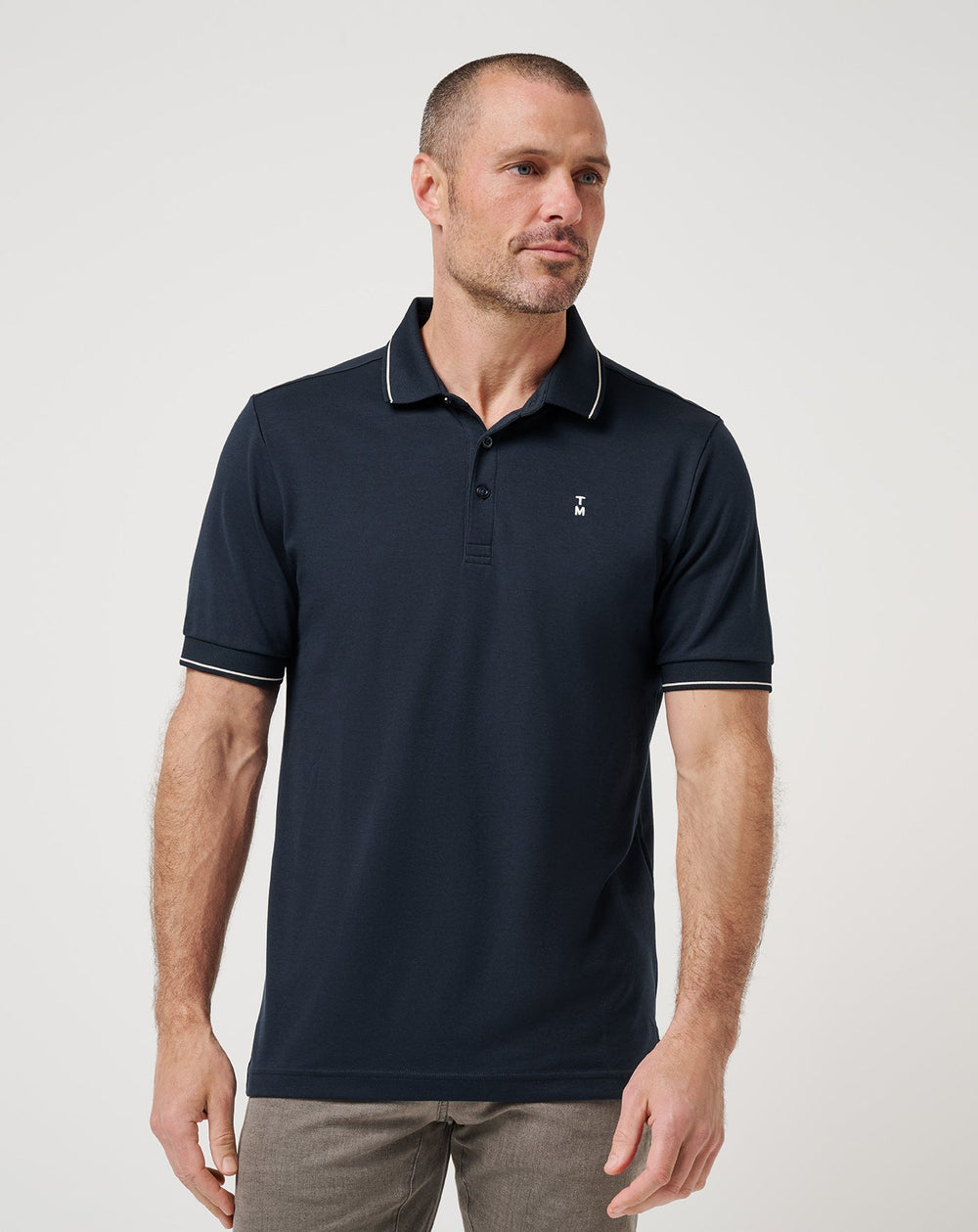 TravisMathew | Happier Hour Polo - Total Eclipse