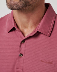TravisMathew | The Zinna 2.0 Polo - Roan Rouge
