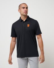 TravisMathew | San Francisco Giants Playoff Pitch Polo - Black
