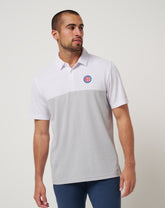 TravisMathew | Chicago Cubs Home Run Leader Polo - White/Heather Grey