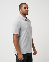 TravisMathew | Pittsburgh Pirates Playoff Pitch Polo - Heather Grey