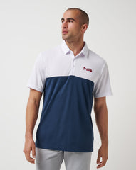 TravisMathew | Atlanta Braves Home Run Leader Polo - White/Navy