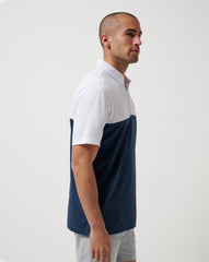 TravisMathew | Seattle Mariners Home Run Leader Polo - White/Navy