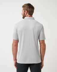 TravisMathew | New York Mets Playoff Pitch Polo - Heather Grey