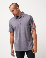 TravisMathew | USC The Heater Polo - Heather Microchip