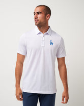 TravisMathew | Los Angeles Dodgers The Zinna Polo - White