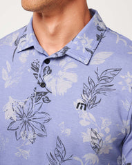 TravisMathew | Featherweight Cruise Polo - Heather Violet Storm
