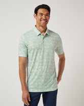 TravisMathew | Featherweight Cabana Polo - Aqua Foam