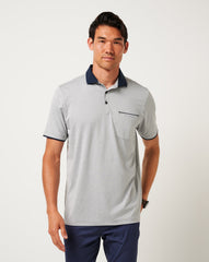TravisMathew | Call It Off Polo - Heather Medium Grey