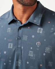 TravisMathew | Quick Trip Polo - Mood Indigo/Vintage Indigo