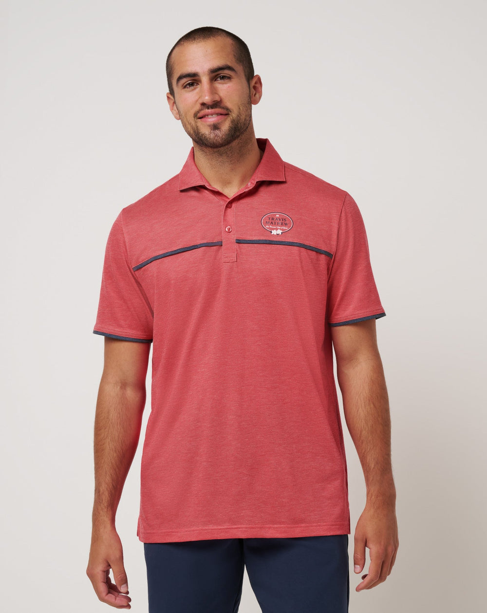 TravisMathew | Featherweight Our Favorite Time Of Year Polo - Heather Azalea