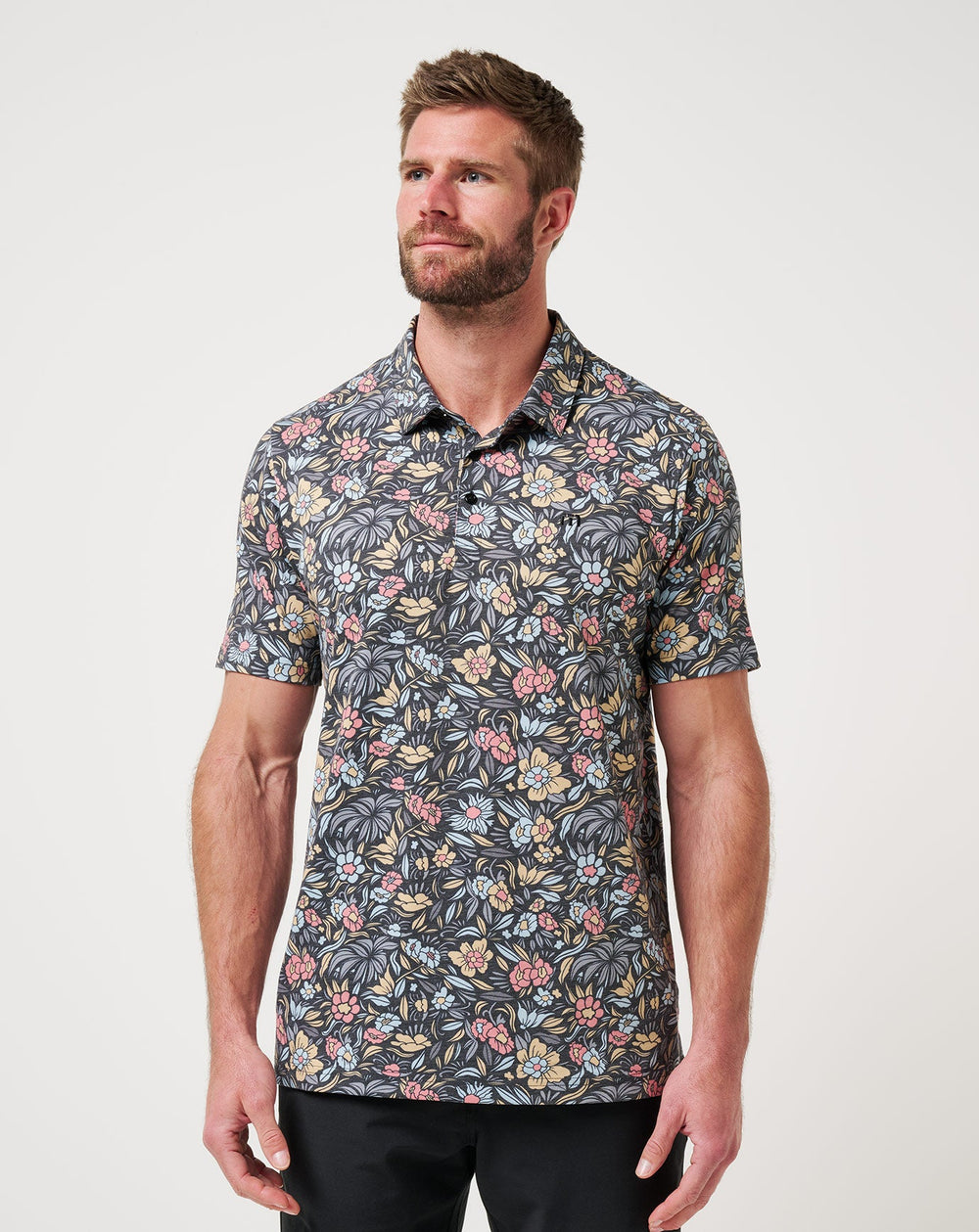 TravisMathew | Featherweight Day Cruise Polo - Black