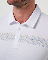 TravisMathew | Landline Polo - White