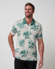 TravisMathew | Featherweight Magnolia Polo - Moonbeam