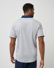 TravisMathew | Home Game Polo - Heather Light Grey