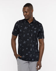 TravisMathew | Acai Palm Polo - Black