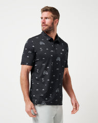 TravisMathew | Golf Sucks Polo - Black