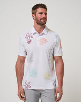 TravisMathew | Passport Polo - White