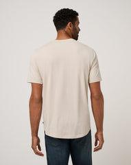 TravisMathew | Cloud Henley Tee - Italian Sand
