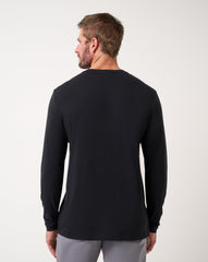 TravisMathew | Cloud Crew Long Sleeve Tee - Black