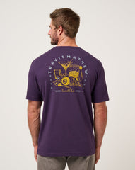 TravisMathew | Social Hour Tee - Purple Velvet