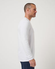 TravisMathew | Reef Stop Long Sleeve Tee - White