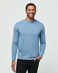 TravisMathew | Warmer Tides Long Sleeve Tee - Coronet
