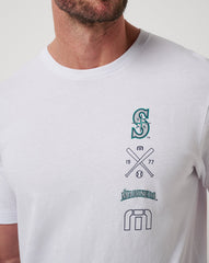 TravisMathew | Seattle Mariners Sunset Slam 2.0 Tee - White