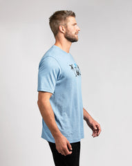 TravisMathew | Everglades 2.0 Tee - Heather Allure