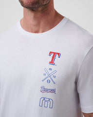 TravisMathew | Texas Rangers Sunset Slam 2.0 Tee - White