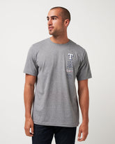 TravisMathew | Texas Rangers Sunset Slam Tee - Heather Grey