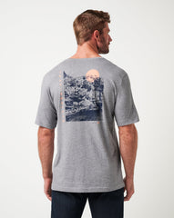 TravisMathew | Maiden Voyage Tee - Heather Medium Grey