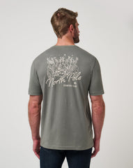 TravisMathew | Run Rudolph Tee - Dark Olive