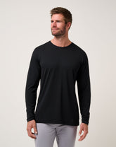 TravisMathew | Performance Jersey Long Sleeve Tee - Black