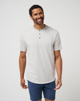TravisMathew | All Adrift Tee - Heather Light Grey