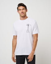 TravisMathew | Golf Sucks Tee - White