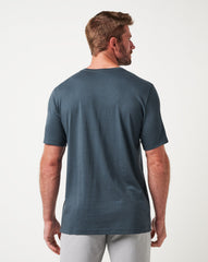 TravisMathew | Lost Swing Tee - Mood Indigo/Vintage Indigo
