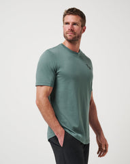 TravisMathew | End Around Tee - Balsam Green
