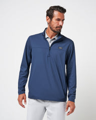 TravisMathew | Wanderlust Quarter Zip - Mood Indigo