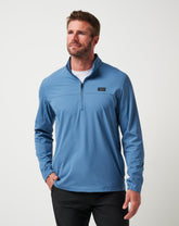 TravisMathew | Wanderlust Quarter Zip - Copen Blue