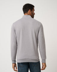 TravisMathew | Cloud Quarter Zip 2.0 - Heather Medium Grey