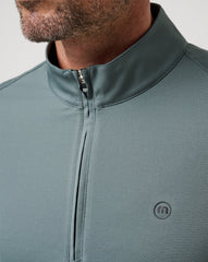 TravisMathew | Heater Pro Quarter Zip - Balsam Green