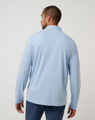 TravisMathew | Chicago Cubs Time To Tailgate Quarter Zip - Heather Blue