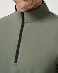 TravisMathew | Jeep Tour Quarter Zip - Dark Olive