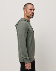 TravisMathew | Cloud Waffle Hoodie - Dark Olive