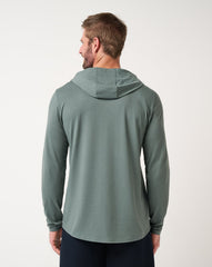 TravisMathew | Performance Jersey Hoodie - Balsam Green