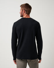 TravisMathew | Cloud Waffle Crew - Black