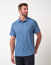 TravisMathew | Techwoven Sunlight Button-Up - Bering Sea