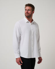 TravisMathew | Techwoven Tidbits Button-Up - White